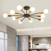 Modern ceiling light fixture in a kitchen setting
